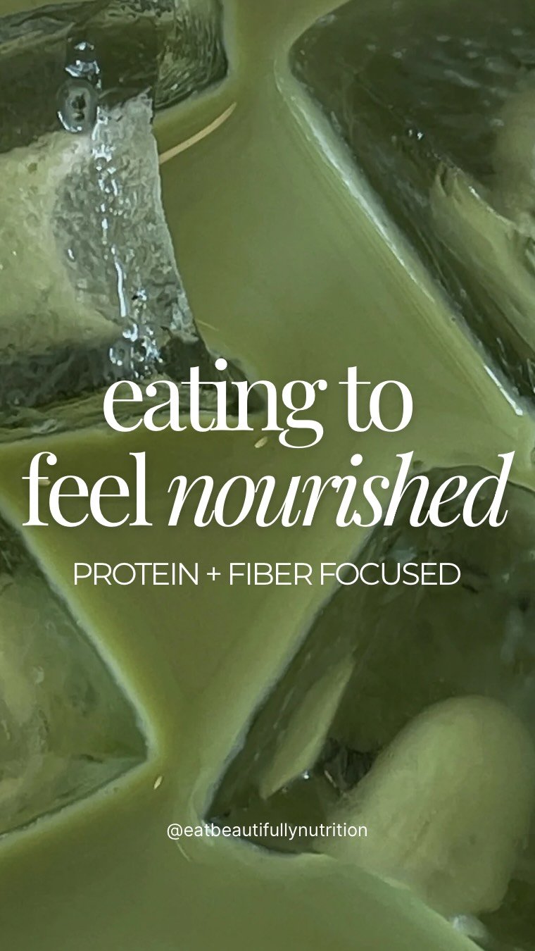episode 1 - eating to feel nourished where I share meal ideas, and recipes to help you meet your protein and fiber goals this year. Comment "MENU" for the recipes in the reel. 

At Eat Beautifully, I teach women how to nourish themselves to reduce bloating + inflammation, support hormone changes and support metabolism.

#perimenopause #guthealth #inflammation #healthyrecipes #womenshealth