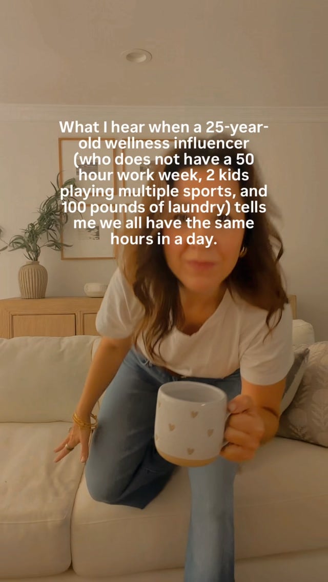 Confession time! How many diet and exercise plans have you purchased that have fallen apart after one week, or when your kids get sick, or when you have a crazy end of quarter? 

The problem is that most wellness plans we're not built built for the woman who is balancing family, career and her own wellness. Your health needs a strategy. One that doesn't fall apart by Wednesday.

Follow @livepowerfullyco for less wellness noise, more of what actually works in a stronger way to do midlife. Build a body that is as strong as a life you've built.