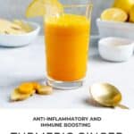 Turmeric ginger smoothie